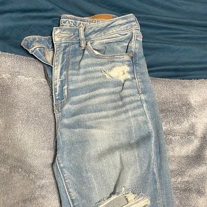 american eagle size 6 flare jeans
